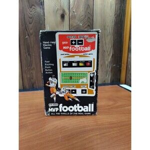 MVP Football Galoob 1978 Handheld Vintage Electronic Game With Instruction